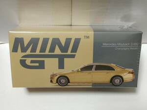 MINI GT 1/64 メルセデス マイバッハ S680 シャンパンメタリック 左ハンドル MGT00604