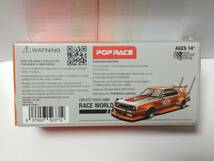 POPRACE 1/64 日産 スカイライン C210 KAIDO RACER BOSOZOKU STYLE ORANGE/SILVER 竹槍マフラー PR640026_画像2