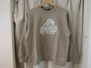 X-LARGE XLarge XLARGE Kidss Ran tedo Gorilla sweatshirt khaki 140 Kids ZOZOTIWN complete sale newest popular goods 