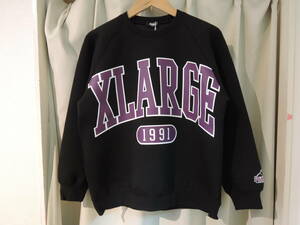 X-LARGE エクストララージ XLARGE Kids ビッグロゴ トレーナー ブラック 140 キッズ ZOZOTIWN 完売 最新人気品 