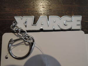 X-LARGE エクストララージ XLARGE STANDARD LOGO KEY CHAIN XLARGE ホワイト 2024　最新人気　送料\120～