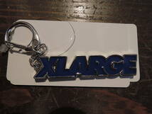 X-LARGE エクストララージ XLARGE STANDARD LOGO KEY CHAIN XLARGE ブルー 2024　最新人気　送料\120～_画像1