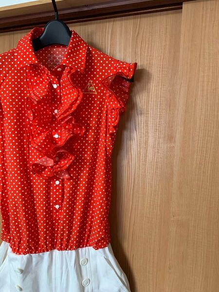 ルコックスポルティフ ゴルフ ワンピース ポロシャツ ショートパンツ キュロット