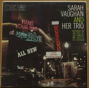 【LP】　 サラヴォーン　Sarah Vaughan And Her Trio 　/　 Sarah Vaughan At Mister Kelly's　　Richard Davis, Roy Haynes, Jimmy Jones