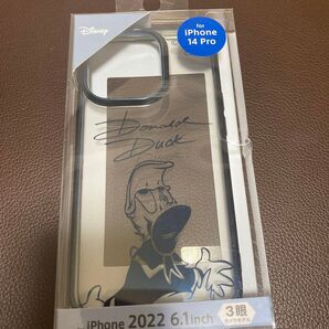 ディズニー iPhone 14 Pro TPUソフトケース META/ドナルドダックサインIN-DP37HT2A/DD7