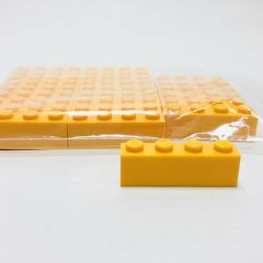 【新品未使用】レゴ LEGO ブロック 1x4 ブライトライトオレンジ 25個 １×４の画像1