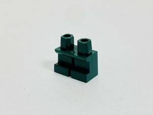 【新品未使用】レゴ　LEGO　ミニフィグ　ショートレッグ　レッグ　足　脚　ダークグリーン