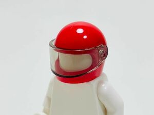 [ new goods unused ] Lego LEGO helmet red trance black 