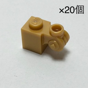 【新品未使用】レゴ　LEGO　ブロック　特殊　1x1 1×１　スタッド　オーナメント　パールゴールド