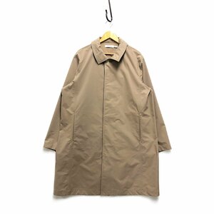 Неснативный неродный номер 23SS Номер детали NN-J4016 Plougman Long Poat Poly Twill Pliantex Coat Khaki Size 2 подлинное / 32969