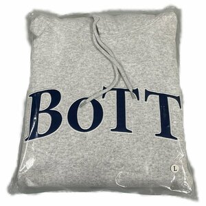 BOTT ボット OG Logo Pullover Hoodie ロゴスウェット パーカー アッシュグレー サイズL 正規品 / 33436