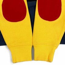 RALPH LAUREN ラルフローレン SNOW BEACH スノービーチ スウェット イエロー×ネイビー サイズS 正規品 / 33113_画像4