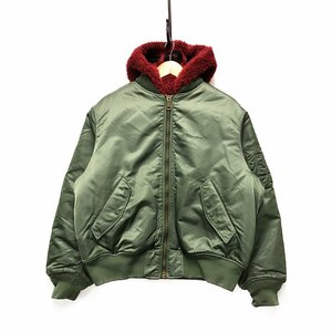 SUPREME シュプリーム 22AW Faux Fur Reversible MA-1 リバーシブル ジャケット オリーブ サイズM 正規品 / 33474