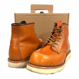 RED WING レッドウィング 9875 IRISH SETTER 6 MOC 犬タグ ブーツ ブラウン サイズ7E=25cm 正規品 / 33556