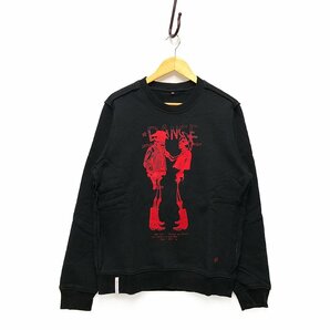 AKA SIX SIMON BAKER×fragment DEAD COWBOY プリント スウェット 黒 サイズXL 正規品 / 33568の画像1