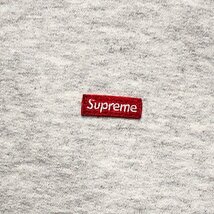 SUPREME シュプリーム Small Box Logo Crewneck スモールBOXロゴ スウェット アッシュグレー サイズL 正規品 / 33595_画像2