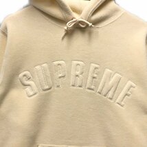 SUPREME シュプリーム Arc Logo POLARTEC. Hooded Sweatshirt アーチロゴ フリース パーカー ナチュラル系 サイズM 正規品 / 33579_画像2