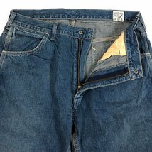 ORSLOW オアスロウ 加工 ペインターワーク デニムパンツ インディゴ サイズL 正規品 / B5052_画像5