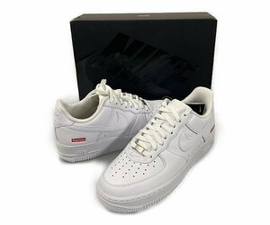 SUPREME×NIKE CU9225-100 AIR FORCE 1 LOW SP エアフォース シューズ ホワイト サイズUS9=27cm 正規品 / 29106