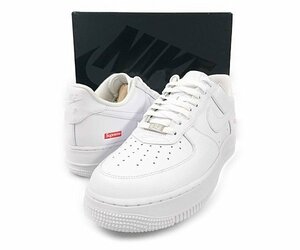 SUPREME×NIKE CU9225-100 AIR FORCE 1 LOW SP エアフォース シューズ ホワイト サイズUS9.5=27.5cm 正規品 / 27710