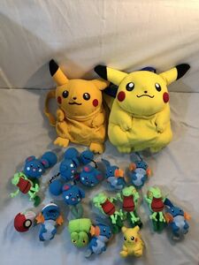 ポケットモンスター　てれびくん、アドバンス　ぬいぐるみリュック、 くるりんマスコットアドバンスPart１他　まとめてセット　B #y-7294