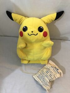 【正規品】 レトロ　TOMY　ピカチュウ あったかぬいぐるみ 「ポケットモンスター」中古品　#y-7300