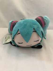 【正規品】初音ミク ふわふわ寝そべりぬいぐるみ　タグ付き美品　#y-7295