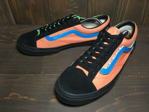 ★VANS × BILLY'S 限定 Style36 スタイル36 黒×マルチカラー 29.0cm Used 検 オールドスクール SK8 ハーフキャブ スリッポン ERA