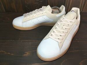 ★アディダス adidas スタンスミス Stan Smith 白×ベージュ 2020年製 25.5cm 未使用 検 テニス シンプル スニーカー スーパースター