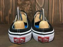 ★VANS バンズ 国内企画 slip on スリッポン MULE ミュール 黒×白 26.5cm 美品 Used 検 SK8 オールドスクール サンダル クロッグ_画像5