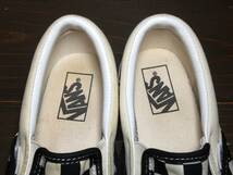 ★VANS バンズ 国内企画 slip on スリッポン 白×黒 チェッカー 25.5cm Used 検 SK8 オールドスクール ミュール クロッグ_画像7