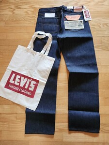 新作　送料込★LEVI'S 501　1937年モデルVINTAGE CLOTHING ヴィンテージレプリカ　ジーンズ　BIG-E 日本製　インディゴ　W36