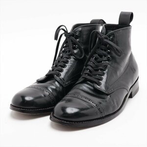■オールデン■靴 シューズ 紳士 ビジネス レースアップ レザー ブーツ 本革 ブラック 黒 メンズ MMM L26-4