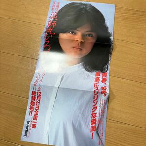 薬師丸ひろ子 　ポスター　愛蔵版写真集