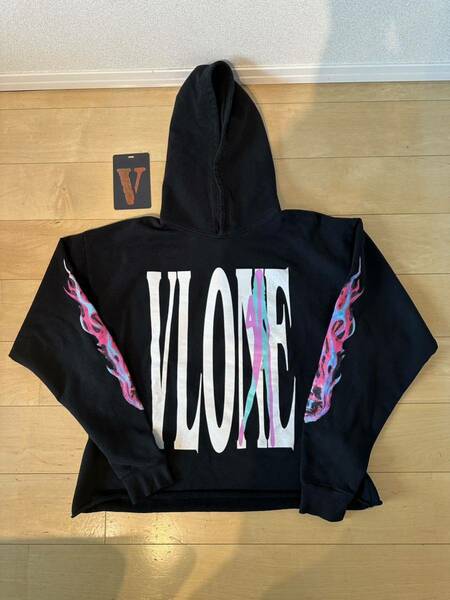 美中古 確実正規 自身購入 VLONE Miami Pop up Hoodie ヴィーローン パーカー Lサイズ