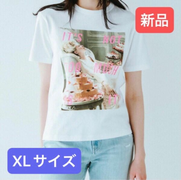 〈 新品 〉ユニクロ ソフィア・コッポラ UT グラフィックTシャツ 〈 マリー・アントワネット 〉XL