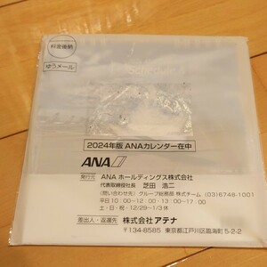 ANA 卓上カレンダー 2024 新品株主優待 ANA卓上カレンダー 全日空