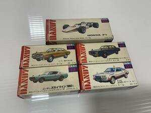 250312◆tomica DANDY トミカ ダンディ トミー 5箱まとめ F-1/クラウン/セドリック/スカイライン 2000GT-R/コスモAPペースカー 写真追加◆