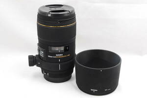 ★美品★ 即決 シグマ SIGMA 単焦点マクロレンズ APO MACRO 150mm F2.8 EX DG HSM キヤノン用（R5-453)