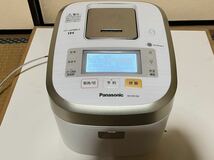 美品 Panasonic 炊飯器 SR- SPX104 パナソニック スチーム IHジャー炊飯器 可変圧力IHジャー炊飯器 動作確認済み_画像1