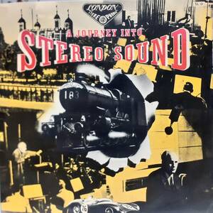 日本LONDON盤LP高音質ステレオ・チェック 深溝 V.A./ A Journey Into Stereo Sound 1958年 SL 0 COLD CUT ERIC B & RAKIM PAID IN FULL