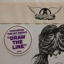 シュリンク＆ハイプ2種付き！米COLUMBIAオリジLP 高音質STERLING刻印 Aerosmith / Draw The Line 1977年 JC34856 通販シート 日本盤チラシ_画像2
