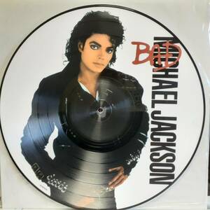 限定ピクチャー盤！英EPIC盤LP！Michael Jackson / Bad 1987年 450290 0 マイケル・ジャクソン Smooth Criminal Quincy Jones Picture