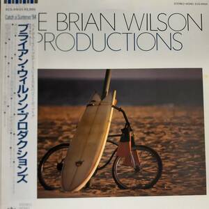 日本CAPITOL盤LP帯付き！The Brian Wilson Productions 1984年 東芝 ECS-81655 Beach Boys, Gary Usher (Sagittarius),Sharon Marie, Smile