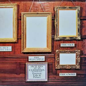 英Manticore盤LP！Emerson, Lake & Palmer / Pictures At An Exhibition 1973年 K 33501 見開きジャケ！展覧会の絵 EL&P King Crimson