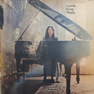 日本ODE A&M盤LP 初版テクスチャー・ジャケ！Carole King / Music 1971年 キング AML-130 キャロル・キング ミュージック James Taylor
