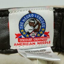 新品 アメリカンニードル ヤンキース キャップ ベースボールキャップ レトロ ツートン ツバ短 6パネル 綿麻生地 AMERICAN NEEDLE_画像8