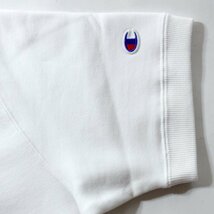 セール SALE 新品 Champion チャンピオン 半袖スウェット ショートスリーブ スエット Tシャツ シンプル 裏毛 ホワイト 白 L_画像4