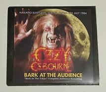 [CD-R ソフトケース] Bark At The Audience (Nakano Sunplaza, Tokyo, Japan 6th July 1984) Ozzy Osbourne Jake E Lee ジェイク・E・リー_画像1