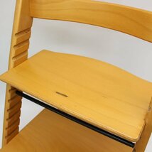 332)【送料込/1円スタート♪】STOKKE ストッケ トリップトラップ ハイチェア ベビーチェア シリアル3～ 子供椅子 北欧家具_画像3